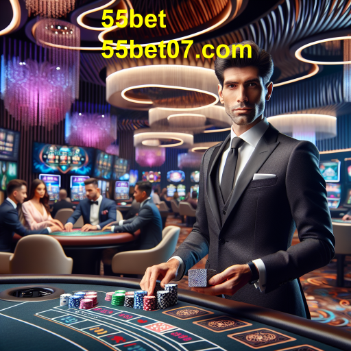 A Emoção do Cassino Ao Vivo no 55bet